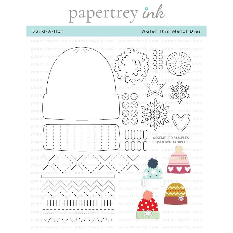 Papertrey Ink Build-A-Hat Dies pti-0879