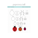 Papertrey Ink Build-A-Ladybug Dies pti-1086