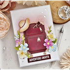 Papertrey Ink Build-A-Suitcase Dies pti-0964 adventure