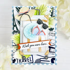 Papertrey Ink Build-A-Suitcase Dies pti-0964 sunglasses