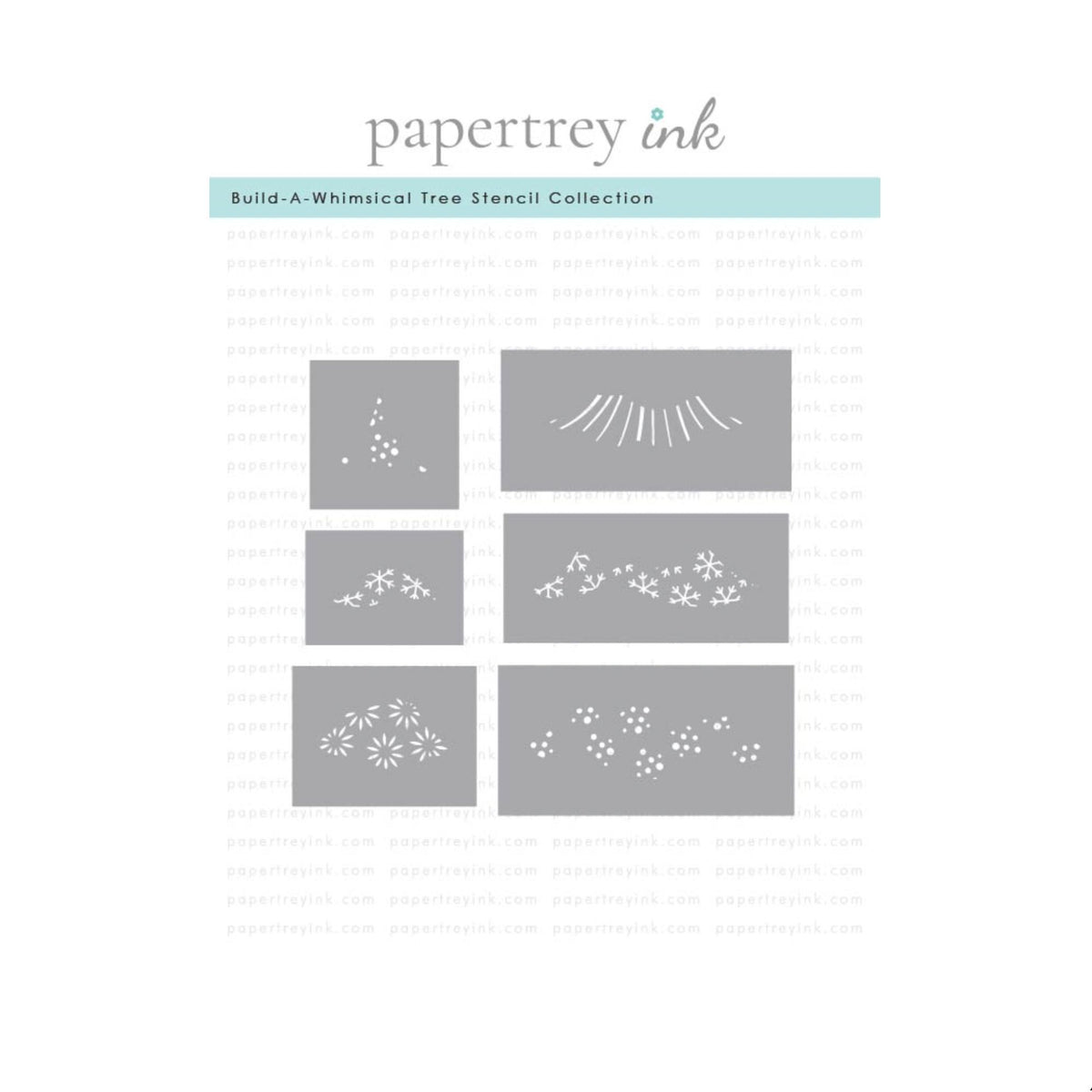 Papertrey Ink Build-A-Whimsical Tree Die and Stencil Set product image 2