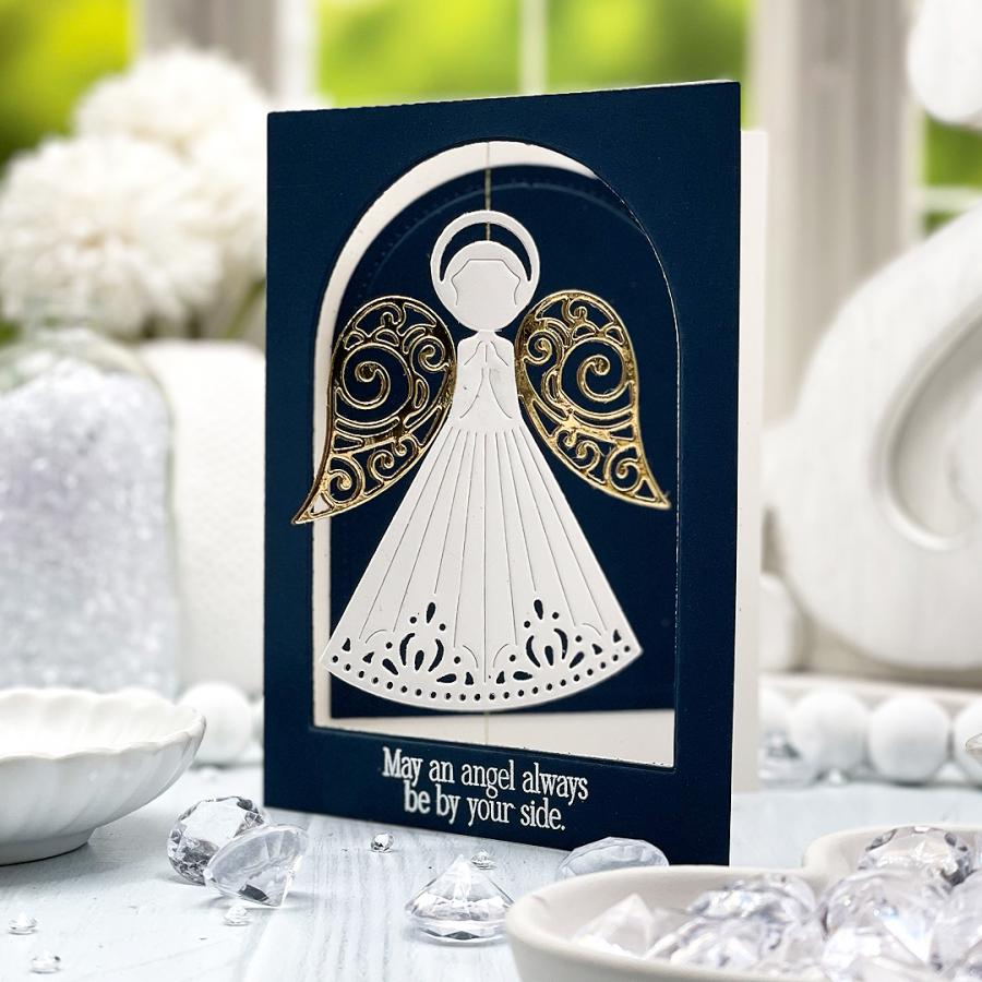 Papertrey Ink Build-An-Angel Dies pti-0866 wings