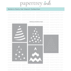 Papertrey Ink Build A Party Hat Die and Stencil Set stencil