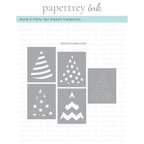 Papertrey Ink Build A Party Hat Stencils - 0082