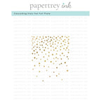 Papertrey Ink Cascading Stars Hot Foil Plate pti-0935