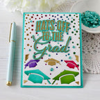 Papertrey Ink Cascading Stars Hot Foil Plate pti-0935 good job