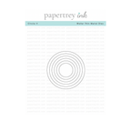 Papertrey Ink Circle It Dies pti-1026