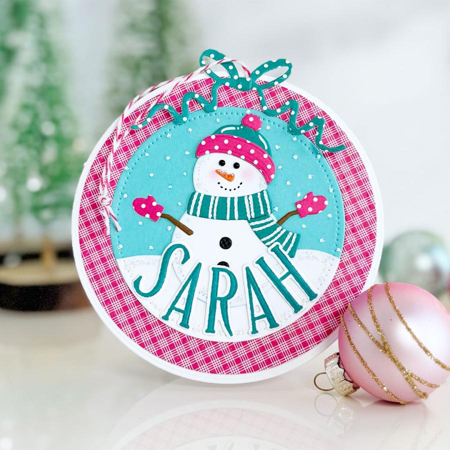 Papertrey Ink Classic Alphabet Dies pti-1032 tag