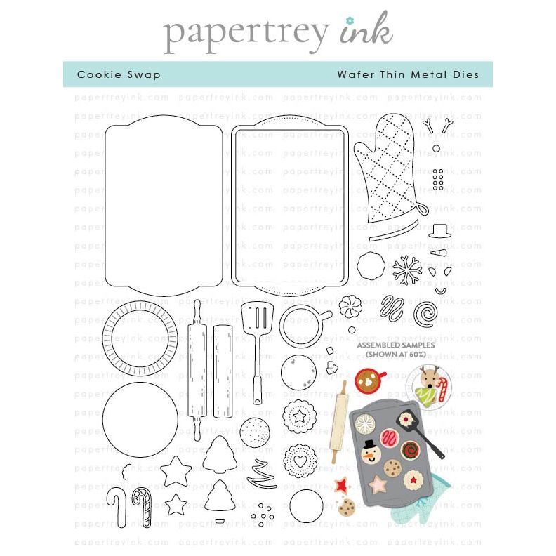 Papertrey Ink Cookie Swap Dies pti-0878