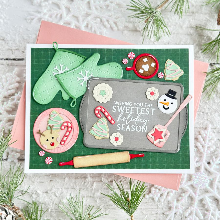 Papertrey Ink Cookie Swap Dies pti-0878 baking