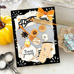 Papertrey Ink Cookie Swap Halloween Dies pti-0998 bow