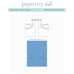 Papertrey Ink Cornered Jean Pocket Dies pti-0950