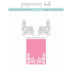 Papertrey Ink Cornered Nature's Blooms Die pti-0898