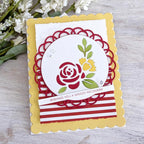 Papertrey Ink Cornered Nature's Blooms Die pti-0898 speedy recovery