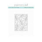 Papertrey Ink Cover Plate Lush Foliage Die pti-0994