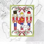 Papertrey Ink Cover Plate Stitched Snowflakes Die pti-1010 mouse king