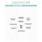 Papertrey Ink Cowboy Logic Clear Stamps 1640