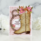 Papertrey Ink Cowboy Logic Clear Stamps 1640 flowers