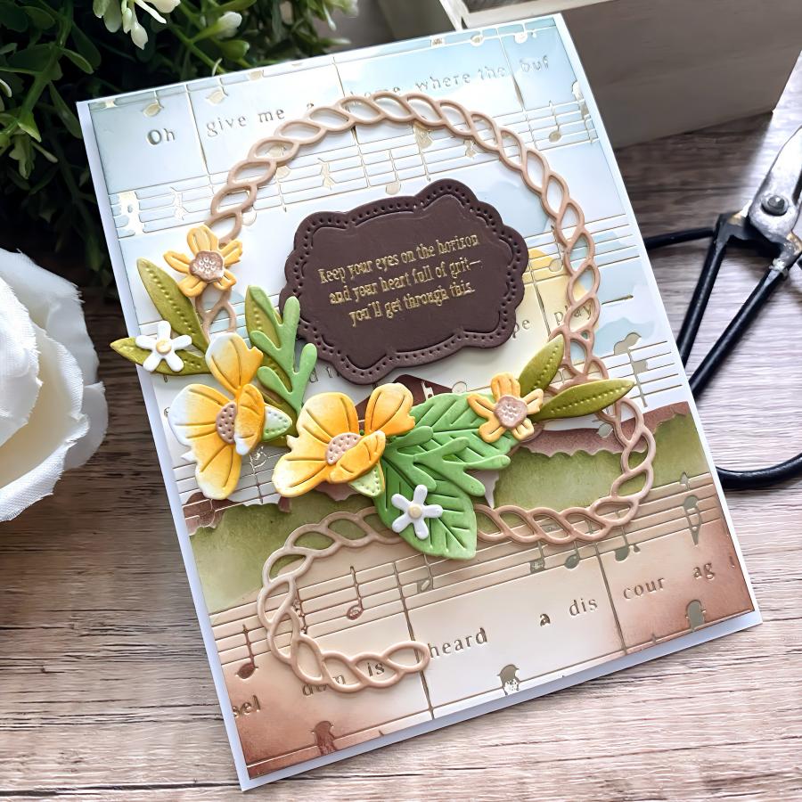 Papertrey Ink Cowboy Logic Clear Stamps 1640 prayers