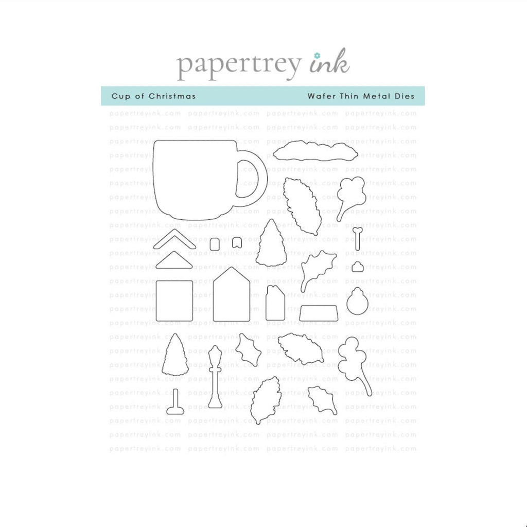 Papertrey Ink Cup of Christmas Clear Stamp and Die Set product image 2