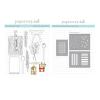 Papertrey Ink Cutting Board Tags Die and Stencil Set