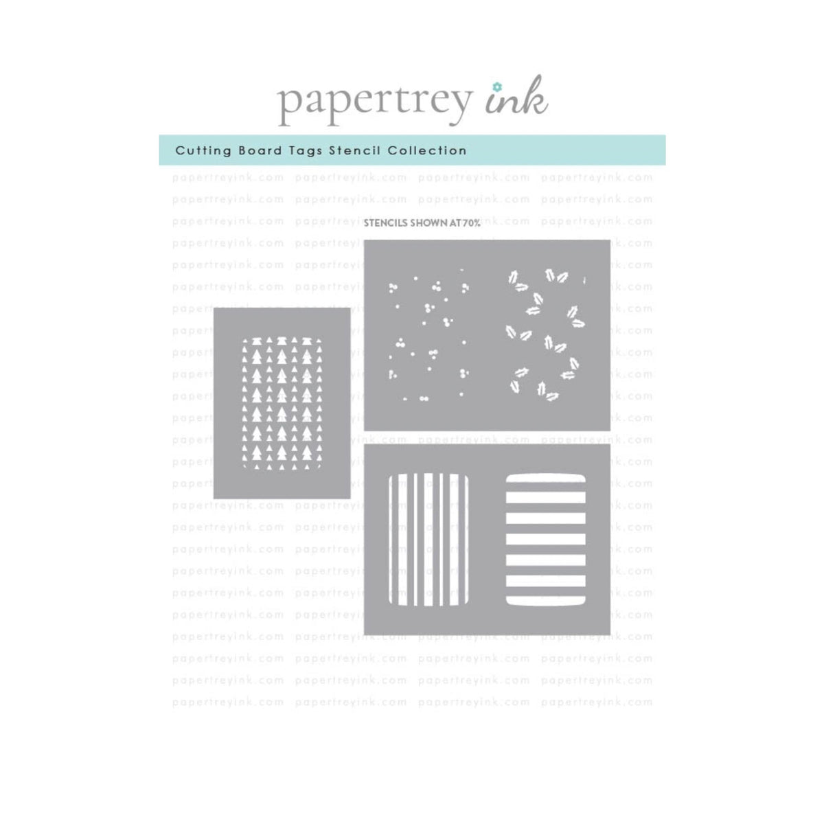 Papertrey Ink Cutting Board Tags Stencils-0117