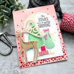 Papertrey Ink Deerest Blessings Clear Stamp and Die Set trees