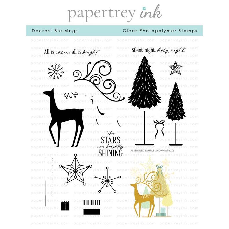 Papertrey Ink Deerest Blessings Clear Stamps 1607