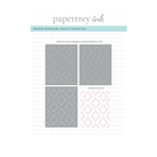 Papertrey Ink Dotted Diamonds Stencil-0100