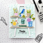Papertrey Ink Eclectic Charm Clear Stamps 1646 shelf