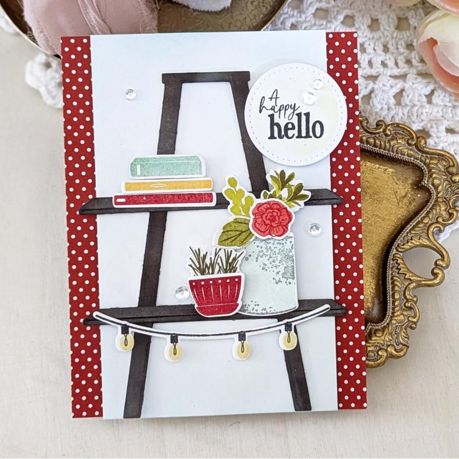 Papertrey Ink Electric Charm Dies pti-0956 polka dots