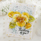 Papertrey Ink Essential Sentiments Clear Stamps 1068 flowers