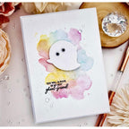 Papertrey Ink Fab-boo-lous Sentiments Dies pti-0983 ghost