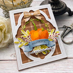 Papertrey Ink Fall Blessings Clear Stamps 1657 pumpkins