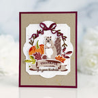 Papertrey Ink Fall Blessings Dies pti-0980 bow