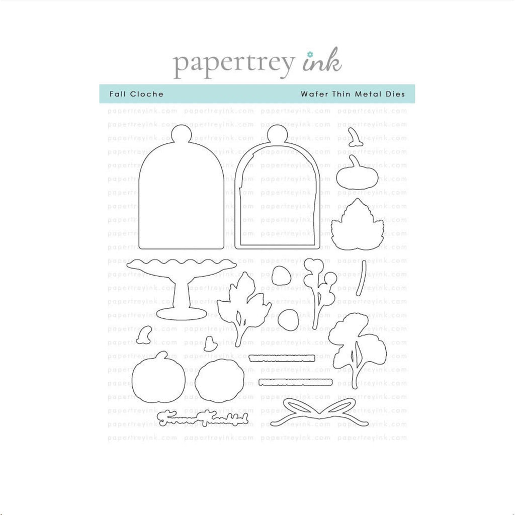 Papertrey Ink Fall Cloche Dies pti-1130