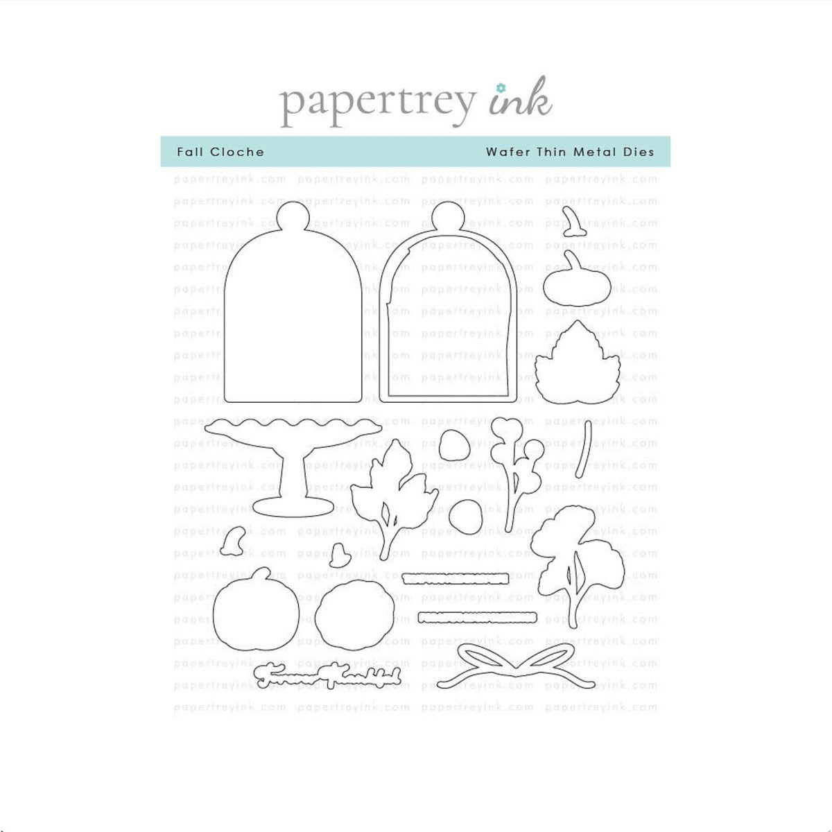 Papertrey Ink Fall Cloche Dies pti-1130