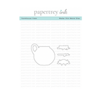 Papertrey Ink Farmhouse Vase Clear Stamp and Die Set image 2