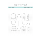 Papertrey Ink Festive Roots Dies pti-1004