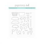 Papertrey Ink Floral Confections Clear Stamp and Die Set image 2