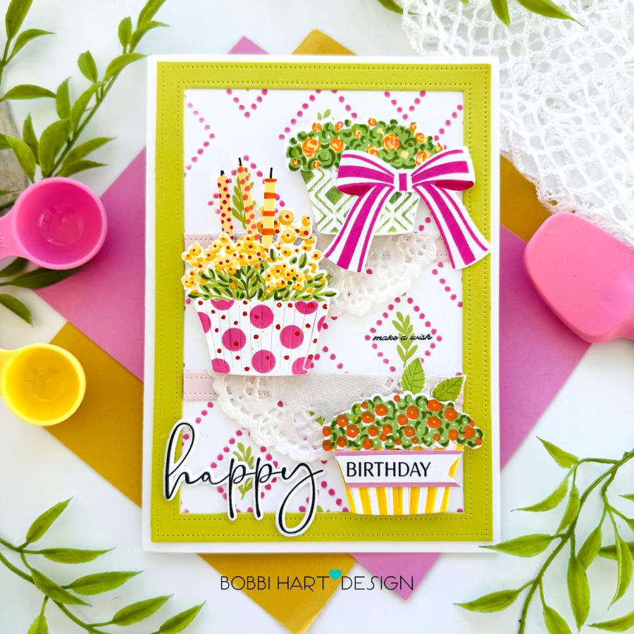Papertrey Ink Floral Confections Dies pti-1056 – Simon Says Stamp