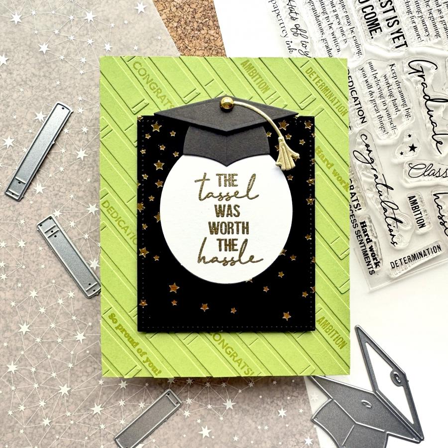 Papertrey Ink Framed in Success Dies pti-0927 stars