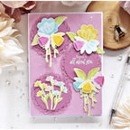 Papertrey Ink Garden Grace Dies pti-0889 purple