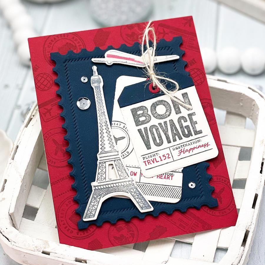 Papertrey Ink Going Places Clear Stamps 1592