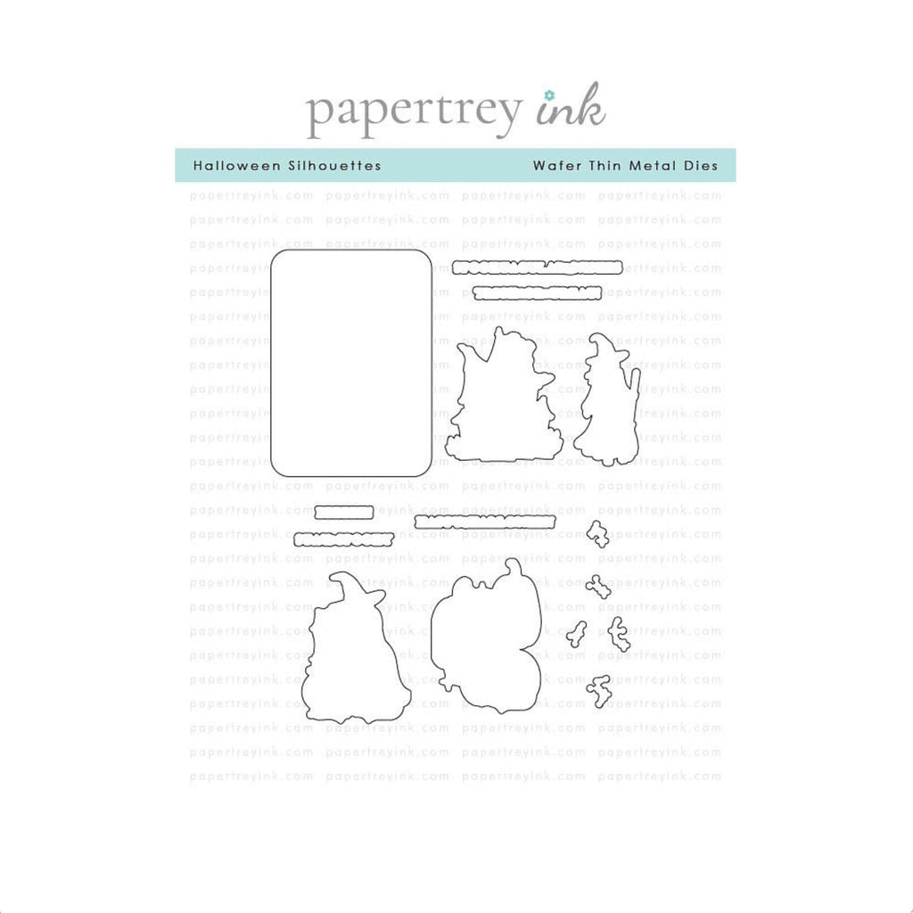 Papertrey Ink Halloween Silhouettes Dies pti-1132
