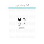 Papertrey Ink Handmade with Love Clear Stamp and Die Set product image 1