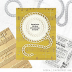 Papertrey Ink Home on the Range Hot Foil Plate ptif-0038 lasso