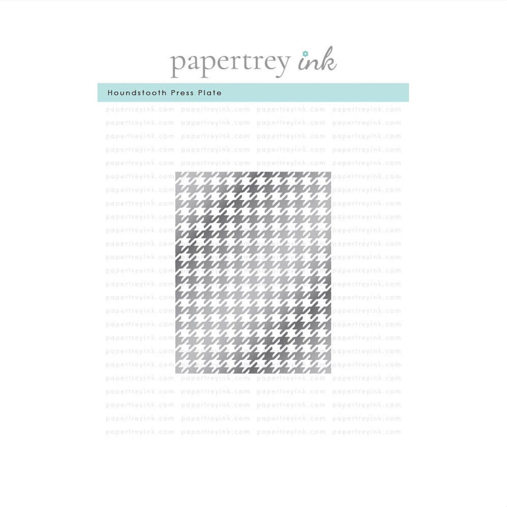 Papertrey Ink Houndstooth Press Plate ptif-0054