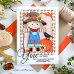 Papertrey Ink Houndstooth Press Plate ptif-0054 you are the best card