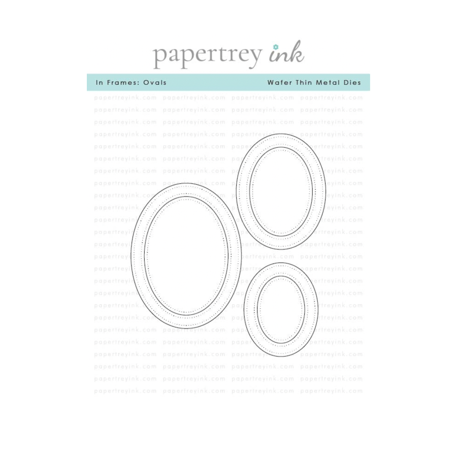 Papertrey Ink In Frames Ovals Dies pti-1016